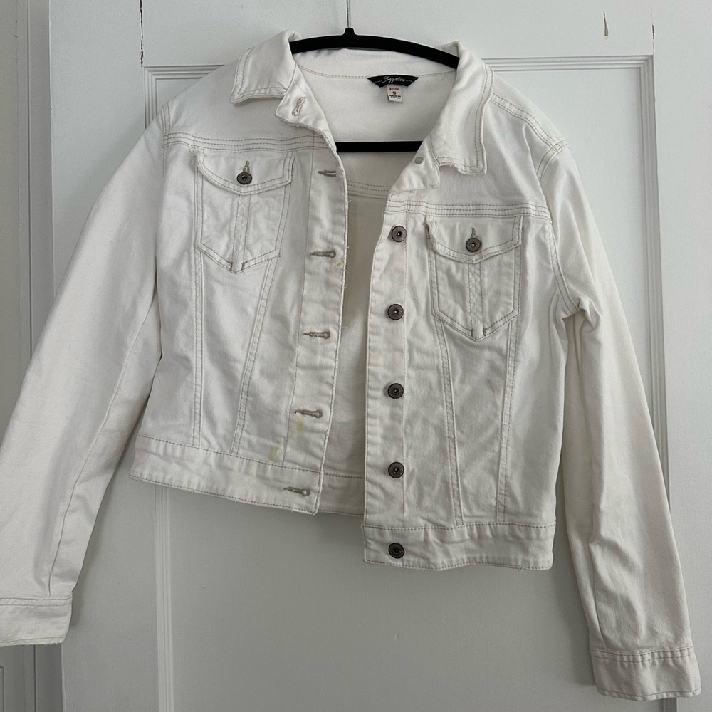 White Denim Jacket